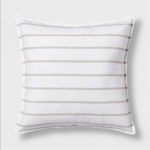 Threshold 24x24 Woven Stripe Pillow (TWO AVAILABLE